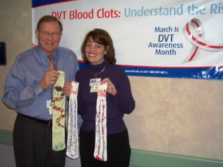 Deep Vein Thrombosis (DVT) Awareness Month: DVT Awareness by Design Socks