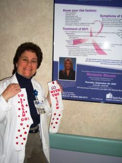 Deep Vein Thrombosis (DVT) Awareness Month: DVT Awareness by Design Socks