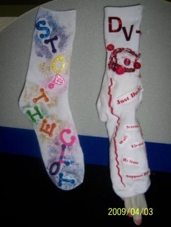 Deep Vein Thrombosis (DVT) Awareness Month: DVT Awareness by Design Socks